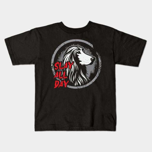 Slay All Day Kids T-Shirt by Trendsdk